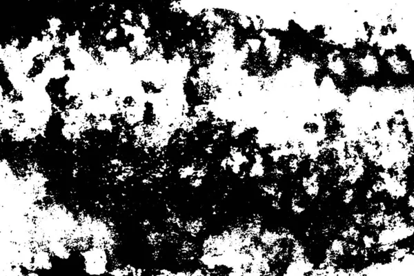 卷曲的黑色和白色刮痕纹理背景 抽象的混乱和苦恼的元素 — 图库矢量图片