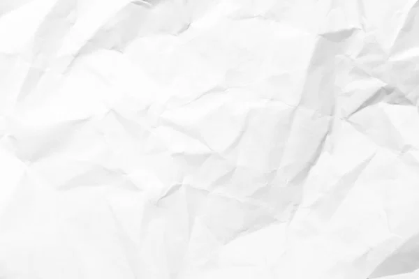 Grunge Vrásčité Bílé Barvy Papíru Texturované Pozadí Kopírovacím Prostorem — Stock fotografie