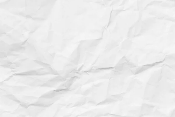 Grunge Gerimpelde Witte Kleur Papier Textuur Achtergrond Met Kopieerruimte Gebruik — Stockfoto