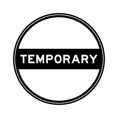 Beyaz arkaplanda siyah renkli mühür etiketi