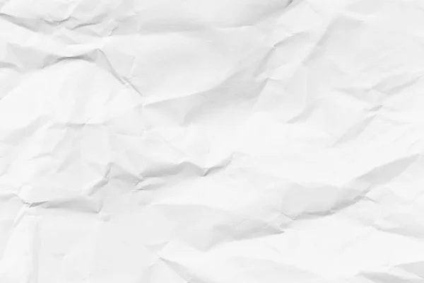 Grunge Gerimpelde Witte Kleur Papier Textuur Achtergrond Met Kopieerruimte Gebruik — Stockfoto