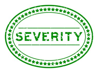 Beyaz arka planda yeşil grunge kelimesi oval kauçuk mühür damgası