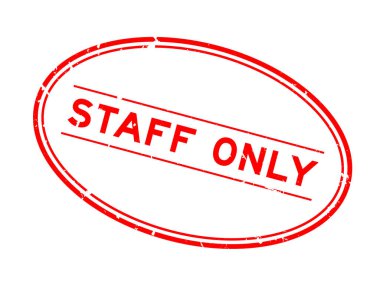 Grunge kırmızı asası. Beyaz arka planda sadece oval lastik mühür damgası var.