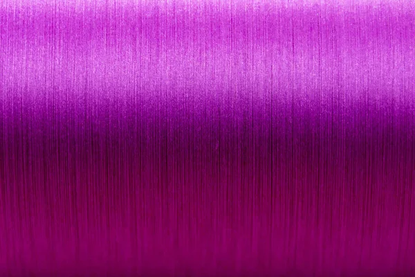 糸の質感の背景のピンクの色の閉鎖 写真の中心に焦点を当てます — ストック写真