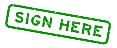 Beyaz arka planda homurdanan yeşil tabela kelime kare lastik mühür damgası