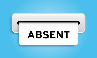 Mavi arkaplanda makine üzerinde kelime bulunmayan beyaz kupon pankartı