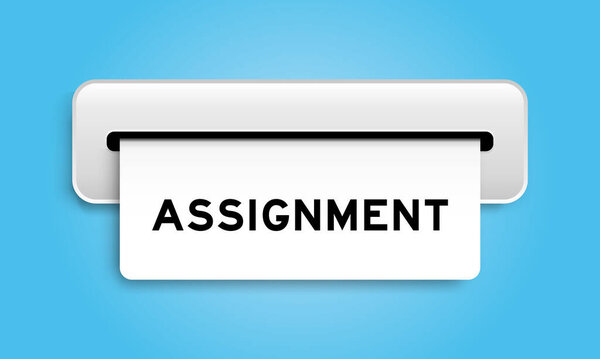 Белый баннер купона со словосочетанием от машины на синем фоне