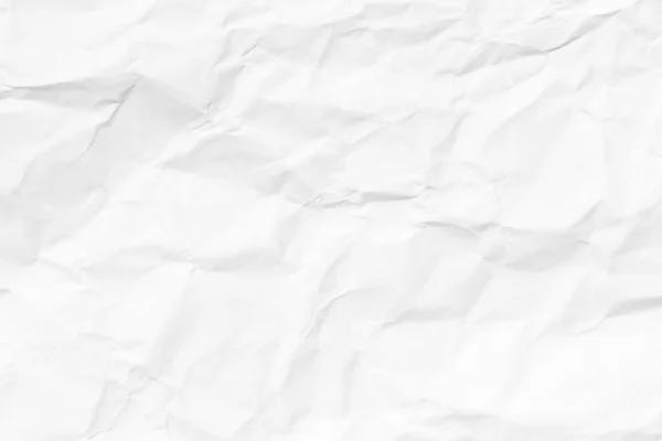 Grunge Skrynklig Vit Färg Papper Strukturerad Bakgrund Med Kopia Utrymme — Stockfoto