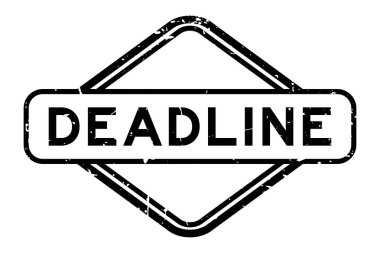 Grunge siyah mühür kelime beyaz arka planda kauçuk mühür