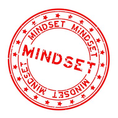 Grunge kızıl kafa yapısı. Beyaz arka planda lastik mühür damgası.