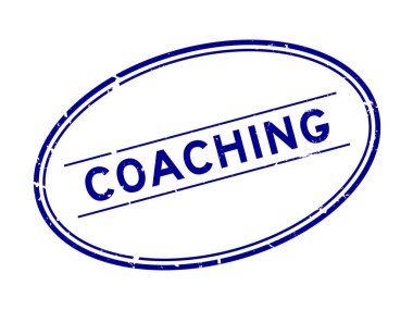 Beyaz arka planda homurdanan mavi kelime oval lastik mühür.