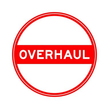 Beyaz arkaplanda kırmızı renkli mühür etiketi