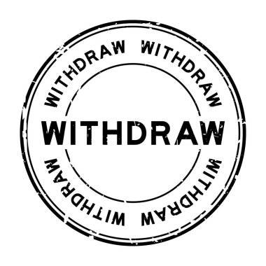 Grunge siyah sözcüğü beyaz arka planda lastik mühür ile çek