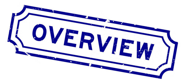 Грязно-синий обзор слова резиновая печать на белом фоне