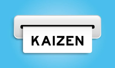 Mavi arkaplandaki makineden 