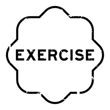 Grunge siyah kelime kelime beyaz arka planda lastik mühür