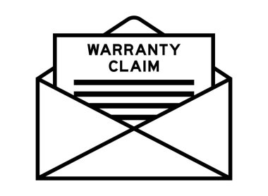 Zarf ve mektup manşet olarak kelime garantisi talebiyle imzalandı