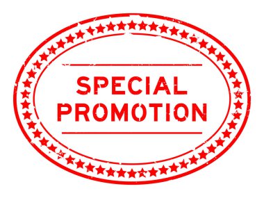 Beyaz arka planda grunge kırmızı özel kelime oval kauçuk mühür damgası