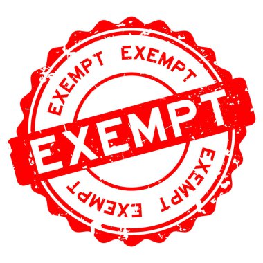 Grunge kırmızı kelime yuvarlak mühür beyaz arka planda