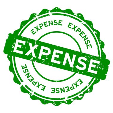 Grunge siyah gider sözcüğü beyaz arka planda lastik mühür damgası