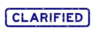 Grunge mavisi beyaz arka planda sözcüğün kare kauçuk mühürü