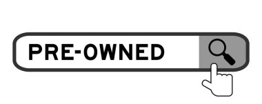 Beyaz arkaplanda büyüteç simgesini devretme ile birlikte ön sahipli sözcükte arama paneli