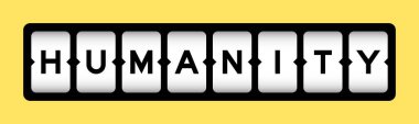 Sarı arkaplanlı slot pankartıyla siyah renk.