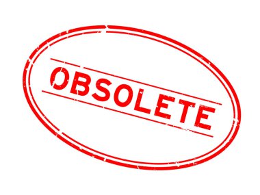 Grunge kırmızı kelime oval lastik mühür beyaz arka planda