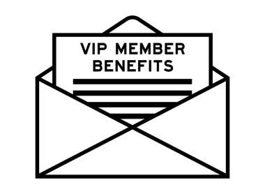 Zarf ve mektup başlığı olarak VIP üye yardımları