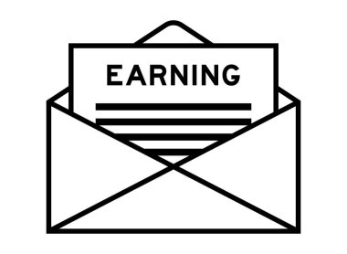 Zarf ve harf tabelası manşet olarak kelime kazanma ile