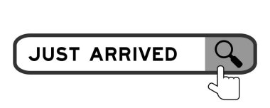 Beyaz arkaplanda büyüteç simgesi ile birlikte kelime olarak arama flaması geldi