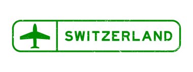 Grunge yeşil anahtar kelime beyaz arkaplan üzerinde kare kare kauçuk mühür