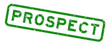 Grunge yeşil çaylak kelime kare lastik mühür beyaz arka planda