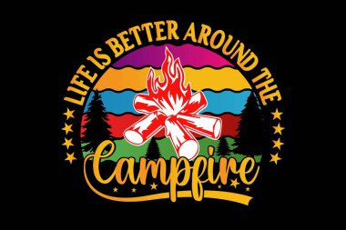 Kamp ateşi etrafında hayat senin için daha iyi ya da kamp yapmayı seven birini hediye etmek.