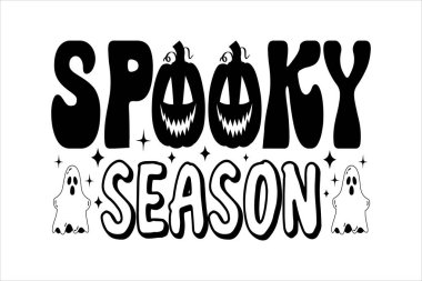 Ürkütücü Sezon - Cadılar Bayramı tişört tasarımı 