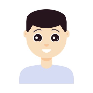 FUE saç nakli tedavisiyle. Ameliyattan önce ve sonra bir adamın ön görüntüsü. Erkek saçı dökülme şekli. Tıbbi bilgi grafikleri. Çizgi film vektör illüstrasyonu.