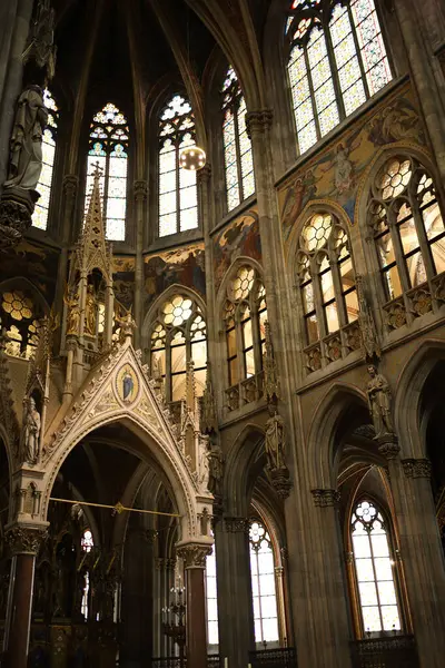 Interior Una Hermosa Iglesia — Foto de Stock