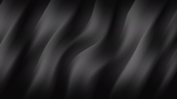 Fondo Oscuro Textura Metálica Cepillada Superficie Gris Neutra Una Ilustración — Vídeos de Stock