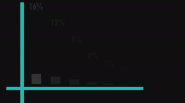 Soyut farklı renkli tasarım neon çizgileri, güzel arka plan hareket videoları. Siyah arka planda hipnotik bir tünel deseni.