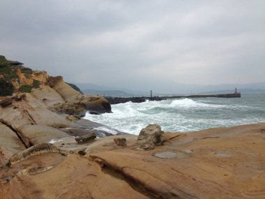 Doğal peyzaj Yehliu Geopark, Tayvan