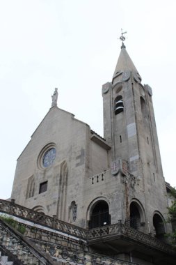 Penha Leydimizin Şapeli. Macau China 'daki Penha Hill kilisemiz.