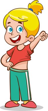 Onun kıyafetini giyen sevimli küçük çocuklar.