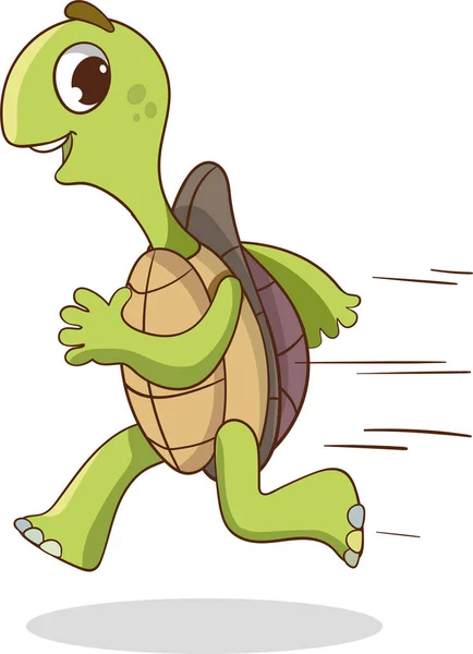 Turtle Ikonen Vektor Illustration — Stock vektor