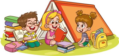 Dışarıda Kitap Öğrenme ve Okuma Sanatı Çadırı