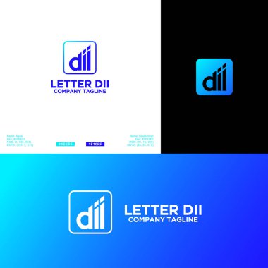 İşiniz için harf ikonik logo tasarımı