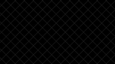 Modern, pürüzsüz geometrik desen animasyonu.