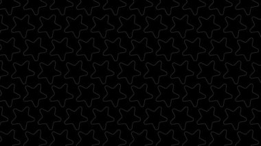Yıldız şekli pürüzsüz desen canlandırmalı açı.