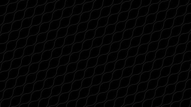 Dalgalı şekilli, düzgün desenli animasyon sağ tarafta..