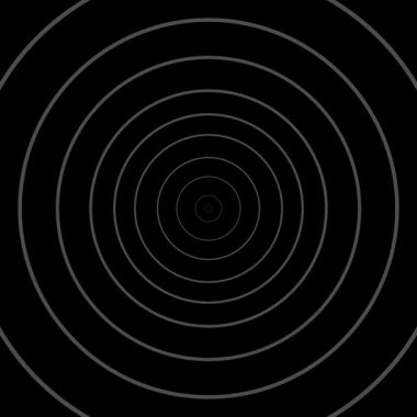 Eşmerkezli daire ögeleri canlandırmada yakınlaştır.