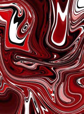 yağlı boya çizgileri ve suluboya ile mermer ve sıvı soyut arkaplan